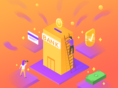 bank illustration