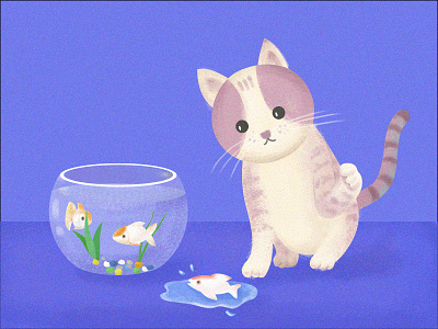 Mr. cat cat illustration