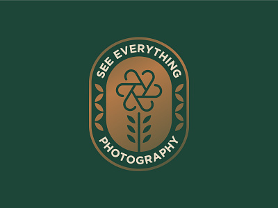 See Everything Photography aperture brand camera colour design flower icon illustration logo shutter typography