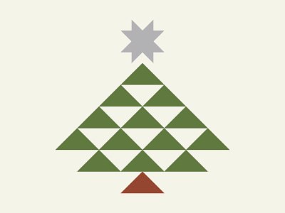 Christmas Tree christmas christmas tree design holiday icon illustration star tree