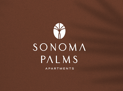 SONOMA PALMS logo
