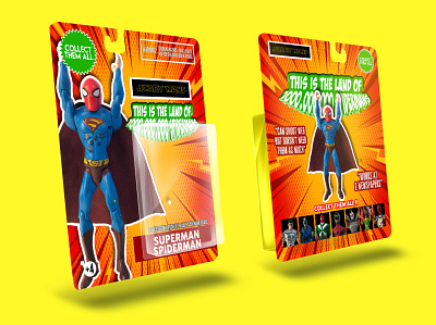 CUSTOM CARDBACK PACKAGING FOR AN ACTION FIGURE "COMISSION WORK" 3d branding design graphic design packaging