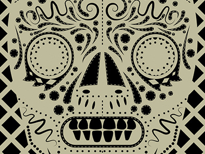 Rudo: T-shirt Design/Illustration david reyes day of the dead design dia de los muertos illustration mexico papel picado t shirt t shirt tshirt