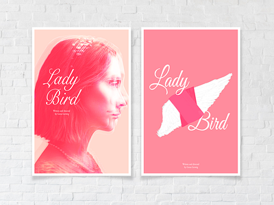 Lady Bird Posters design graphic graphic design illustration movie photoshop posters