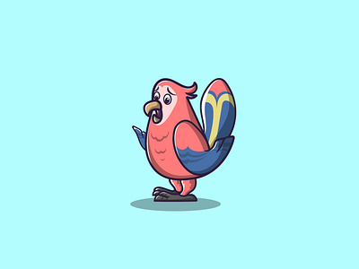 Bird bird cartoon cute design graphic design icon illustration logo vector