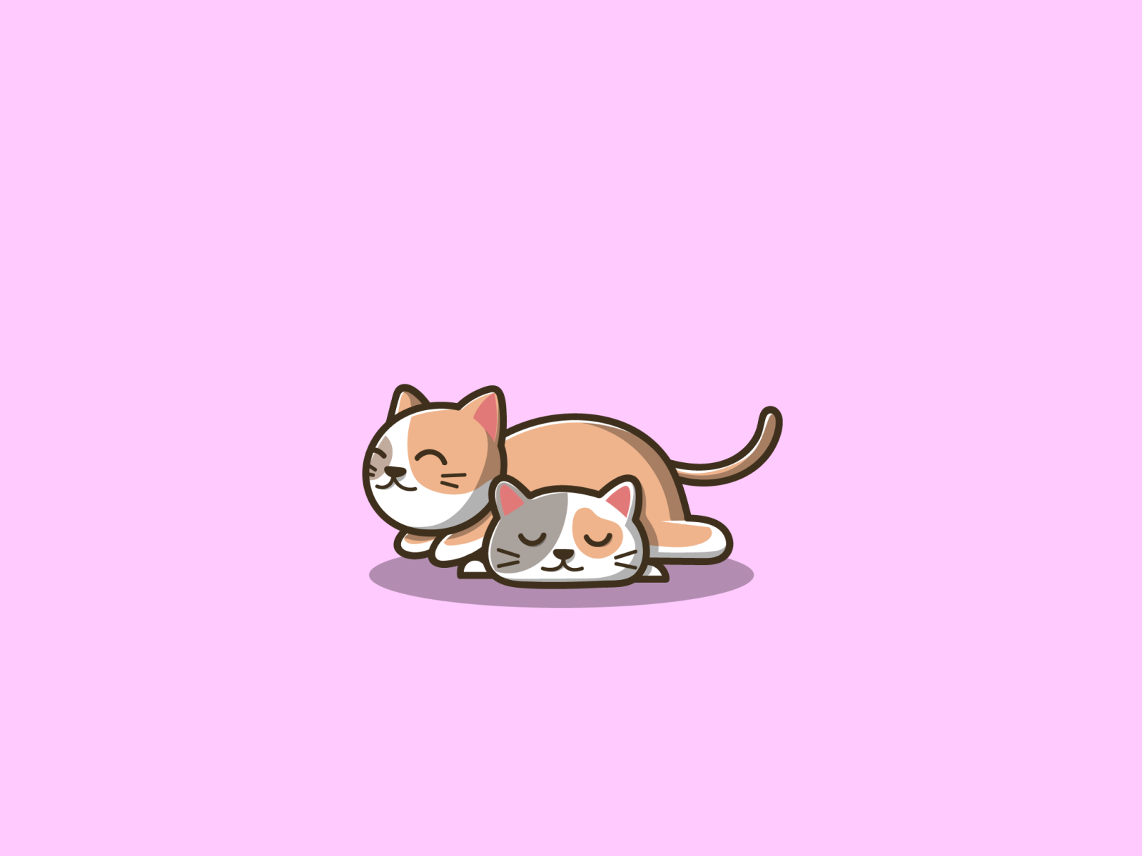Cute Cat by dipo graphic on Dribbble