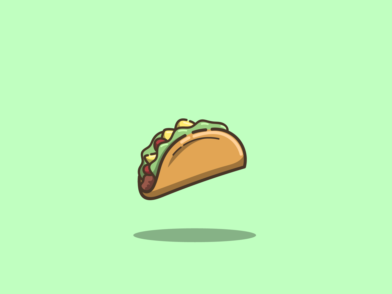 Taco By Dipo Graphic On Dribbble