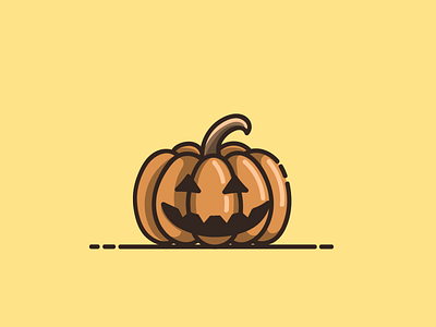 pumpkin halloween branding cartoon design graphic design halloween icon illustration logo mascot pumpkin halloween vector