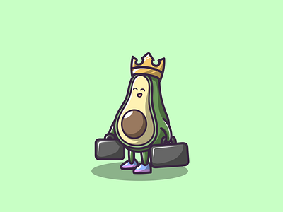 Avocado traveling avocado branding cartoon cute design graphic design icon illustration logo mascot nft vector