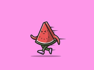 running watermelon