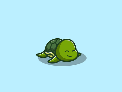 cute turtle branding cartoon cute design graphic design icon illustration logo mascot nft vector