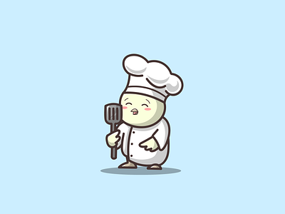 Cute chicken chef branding cartoon cute design graphic design icon illustration logo logo design mascot vector