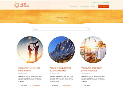 Solar Alliance design typography userexperience ux webdesign websitedesign wordpress