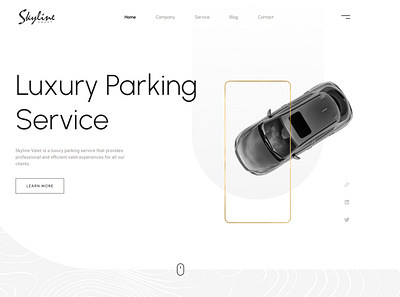 Skyline Valet Website - Light Version branding design ux webdesign websitedesign wordpress