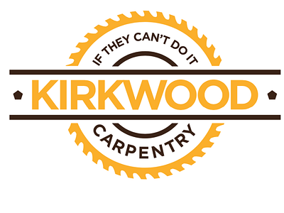 KIRKWOOD CARPENTRY logo design branding design graphic design logo logodesign