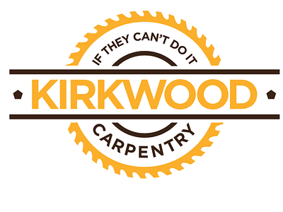 KIRKWOOD CARPENTRY logo design