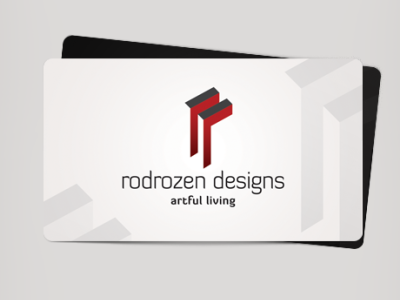 RodRozen.com logo design + business card by Vandesign.ca