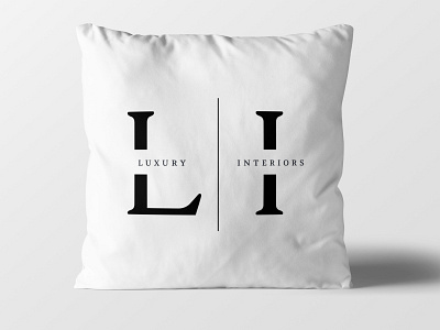 Luxury Interiors Branding branding design logo