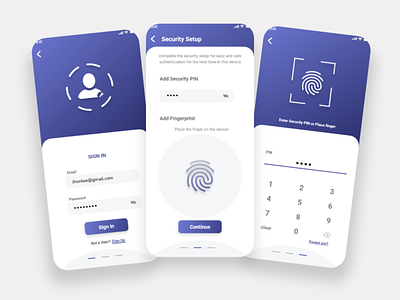 User Authentication-App Interface