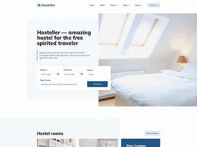 Hosteller Hostel Booking build website hosteller hostel booking shaikat shaikat mondol website website design wordpress wordpress website