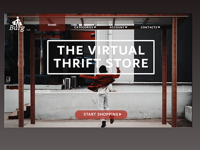 landing Page for Burg Thrift