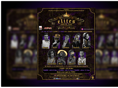 Elites Dance Fest Flyer