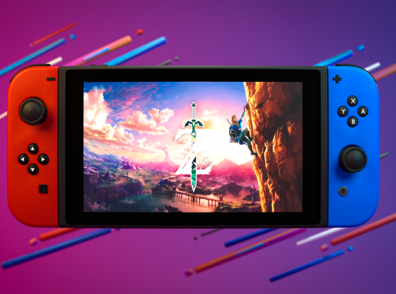 Nintendo Switch 3D! by Arenc on Dribbble