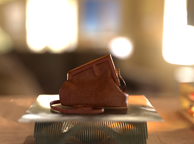Handbag 👜 3d animation blender fancy fashion fendi handbag product style