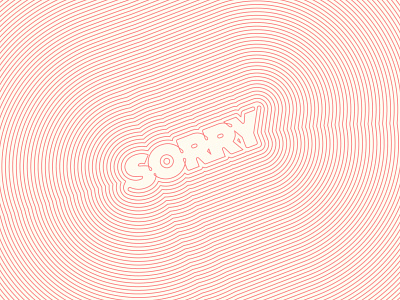 Sorry