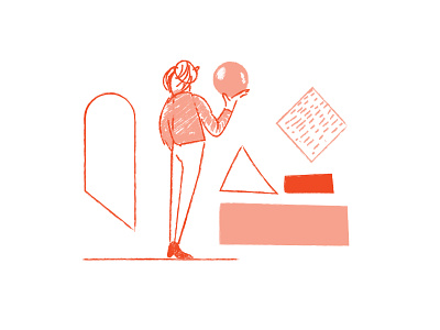 Rewards fundraiser icon illustrator red sketch vector