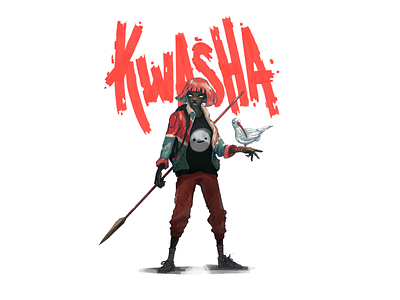 Kwasha Cover Art character characterdesign comic comic art graphicdesign