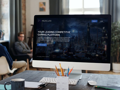 UI/UX Design of Mercuri Website