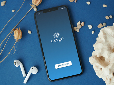 Exygo Mobile App app app design branding design illustration logo mobile ui design prototype ui vector