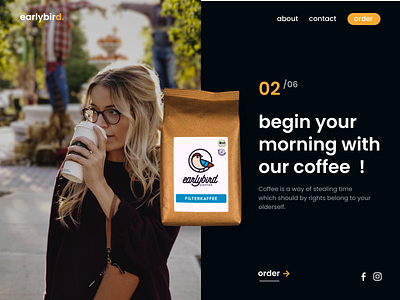 Coffee Landing Page