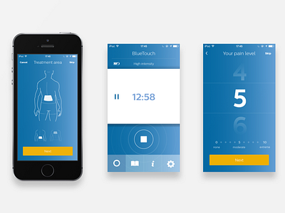 Philips Treatment App Design