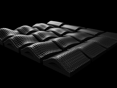 Parametric Surface Modelling Form Study black carbon carbonfiber form study grasshopper parametric surface