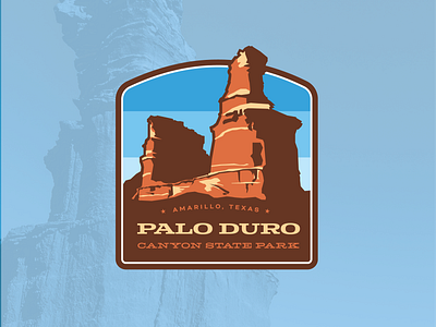 Palo Duro branding design graphic design icon illustration logo texas vector