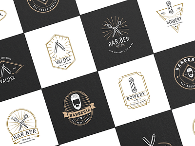 Barbershop Logo Templates