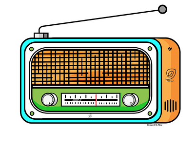 Cool_Radio design graphic design illustration ui ux