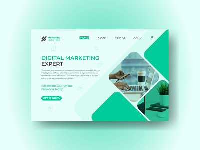 Digital Business Expert Website business digital business agency graphic design illustration marketing marketing agency startup vector web design web screen website