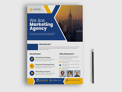 Corporate Flyer Design 1 Page