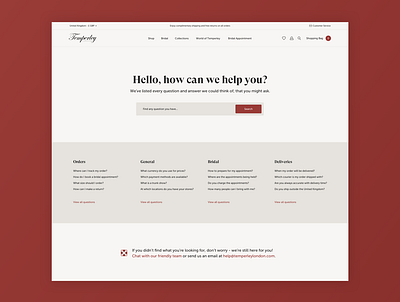 FAQ Page - Help Center design faq help inspiration minimal page simple ui ux website