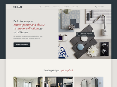 Designer Bathrooms - Homepage