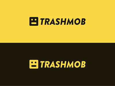 Trashmob Logo branding identity logo mark video game