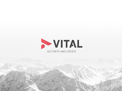 Vital Creators identity logo logotype