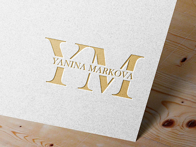 Логотип предпринимателя YM businessman logo logo design