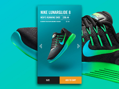 Nike Running Mobile UI