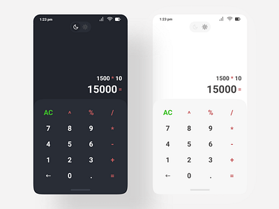 Calculator App Design