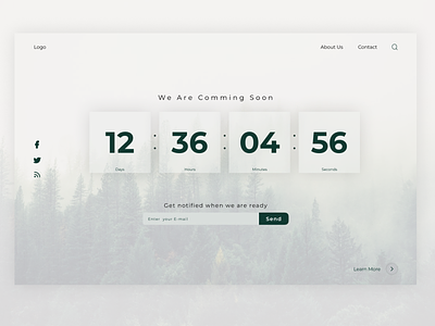 Countdown Timer coming soon countdown design countdown timer counter counter design dailyui dailyuidesign design event counter figma freelancer inspiration mobile design timer timer design ui uidesign uiux web design web design freelancer