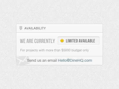 Availability